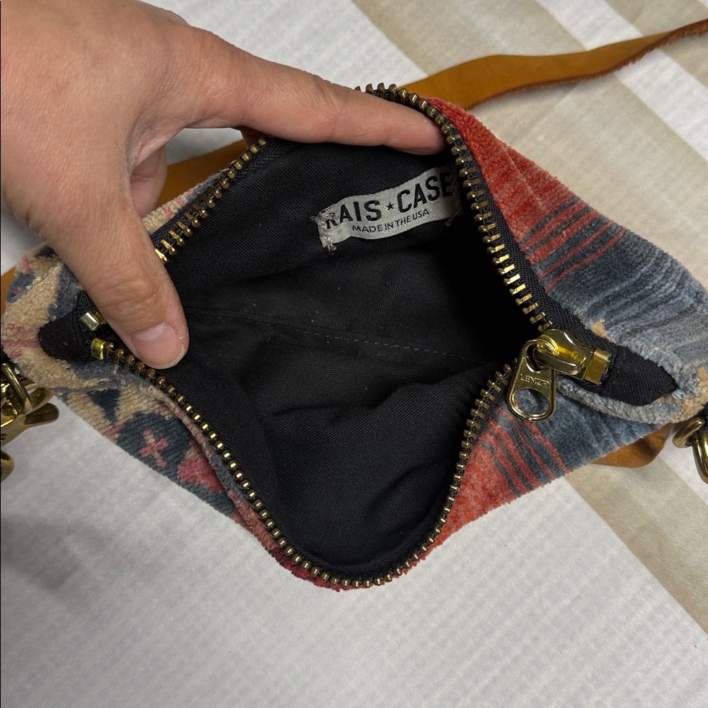 Raise + Case Aztec Print Patterned Leather Waist … - image 7